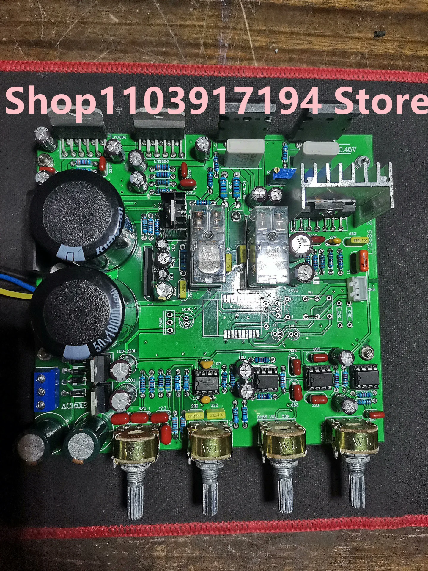 FOR LM3886 Amplifier board 2.1 Amplifier board