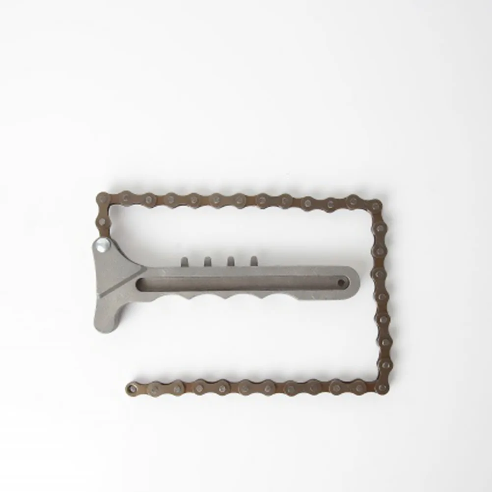 

Professional Oil Filter Wrench Heavy Duty Chain Grip Handle Spanner Key Chain Type Tool For Engine Oil Filters Removal