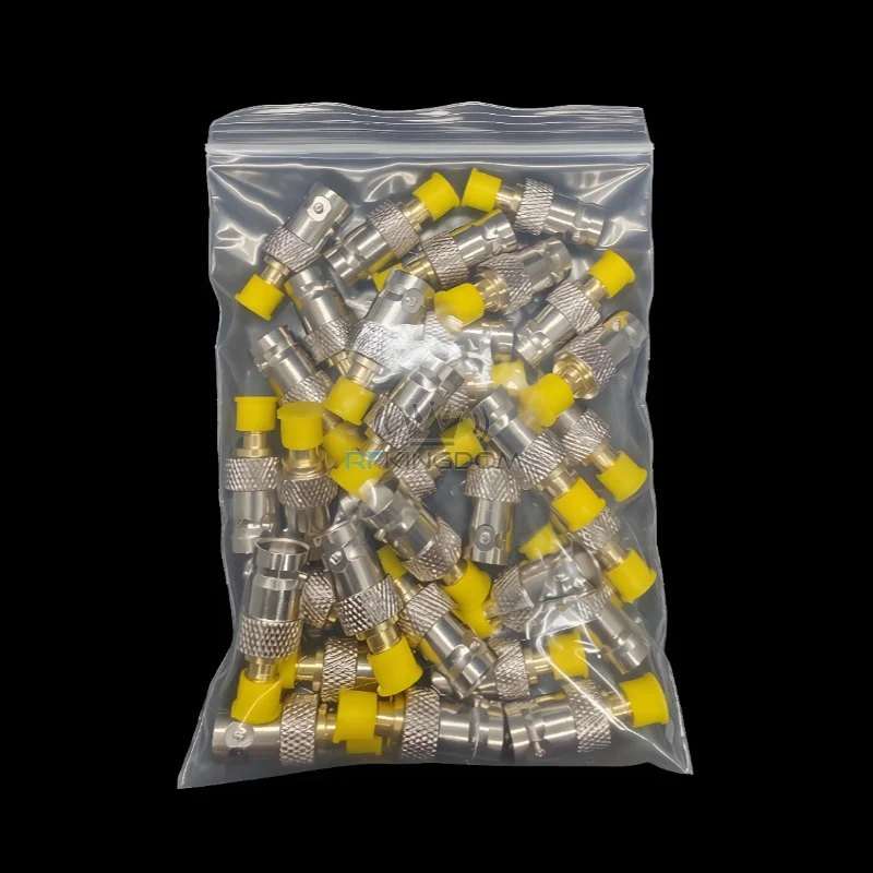 50PCS Wholesale BNC Female to SMA Female Coax Connector RF Adapter for SDR Ham Radio Baofeng UV 5R UV82