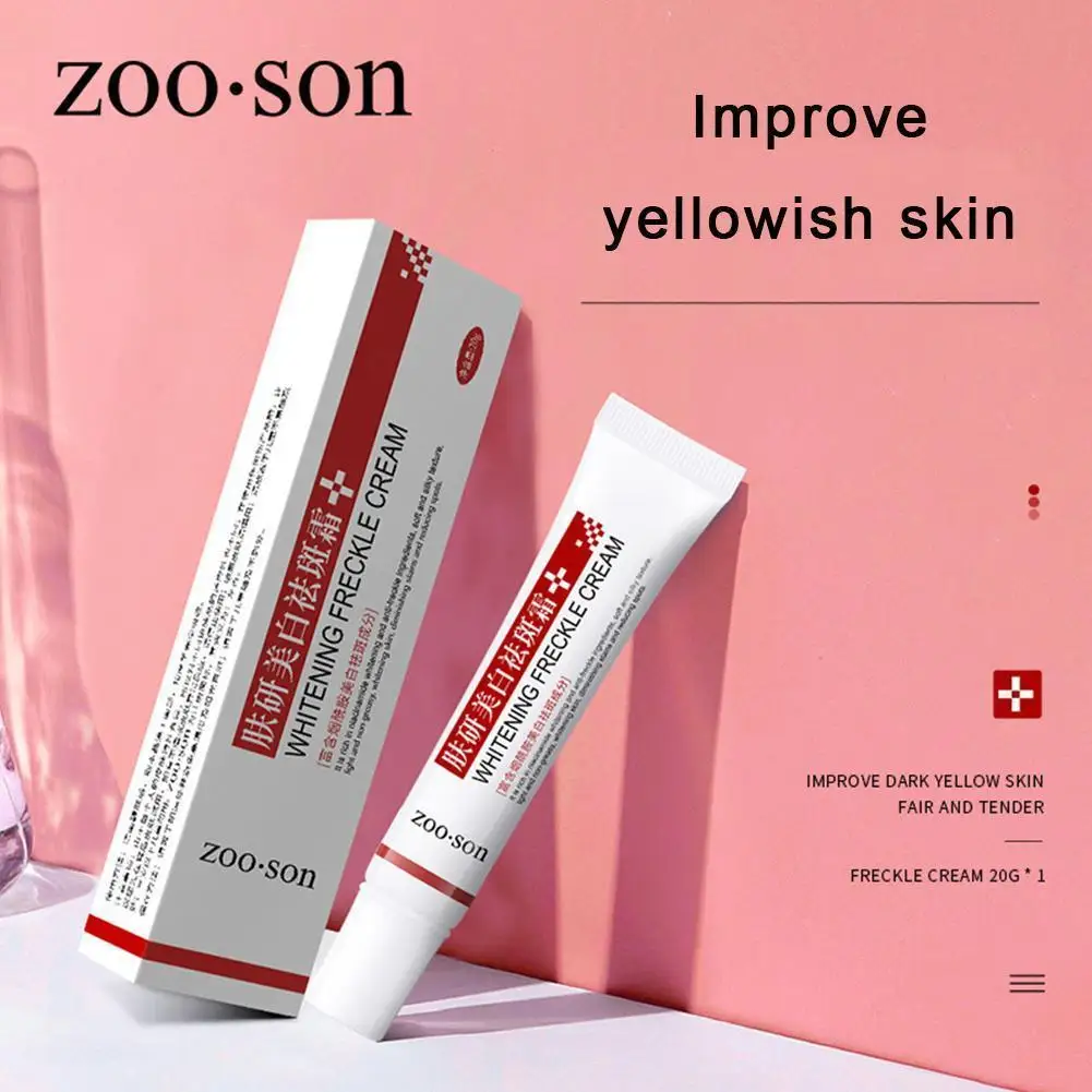 20g Whitening Freckle Cream ลบ Dark Spot Cream Anti Freckle และ Aging ครีมจางลงสีฝ้ากระจ่างใสเซรั่มผิว