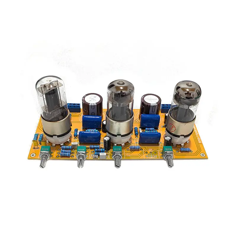 6sn7 6n8pdigital tube tone preamplifier tuning board tone board tube preamplifier 6z5 tube rectifier