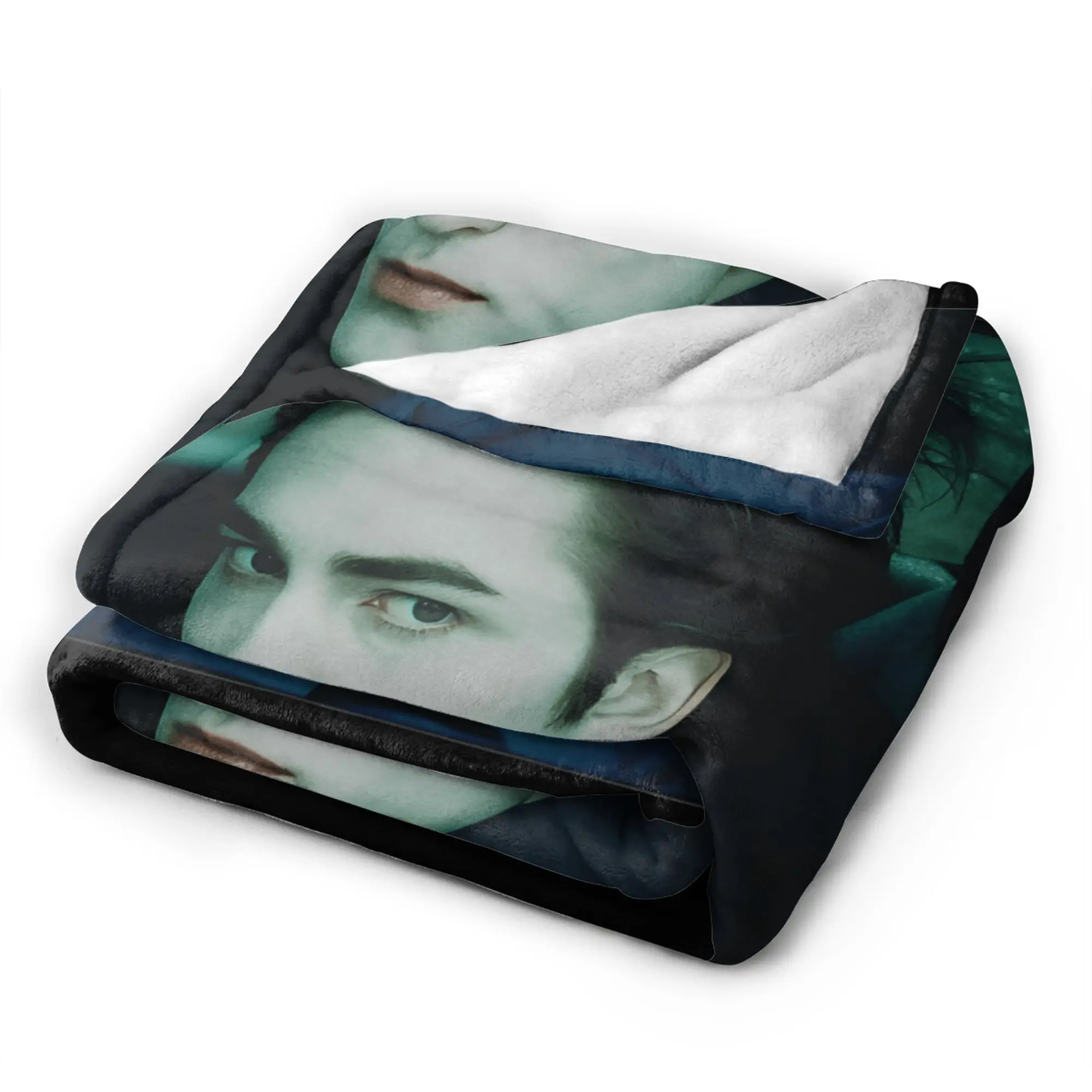 بطانية إدوارد كولين عالية الجودة ناعمة روبرت باتينسون رمي بطانية الشتاء الطلاب في الهواء الطلق طباعة المفرش