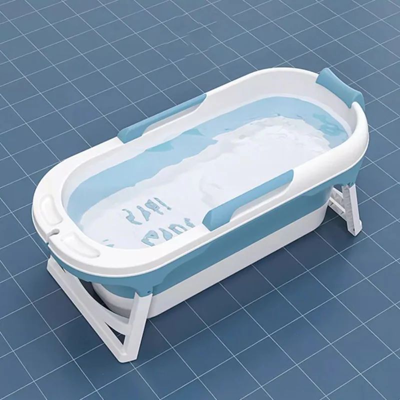 

Sit Portable White Bathtubs Plastic Strong Bathroom Bucket Folding Bathtub Adults Foot Bainoire Pliable Adullte Home Furniture