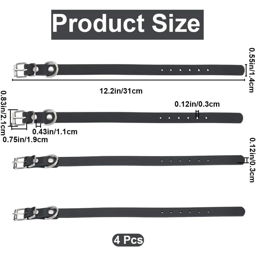 4PCS Cowhide Stirrup Straps with Metal Buckle 12 Inch Adjustable Leather Bike Basket Front Handlebar Storage Straps ID Card