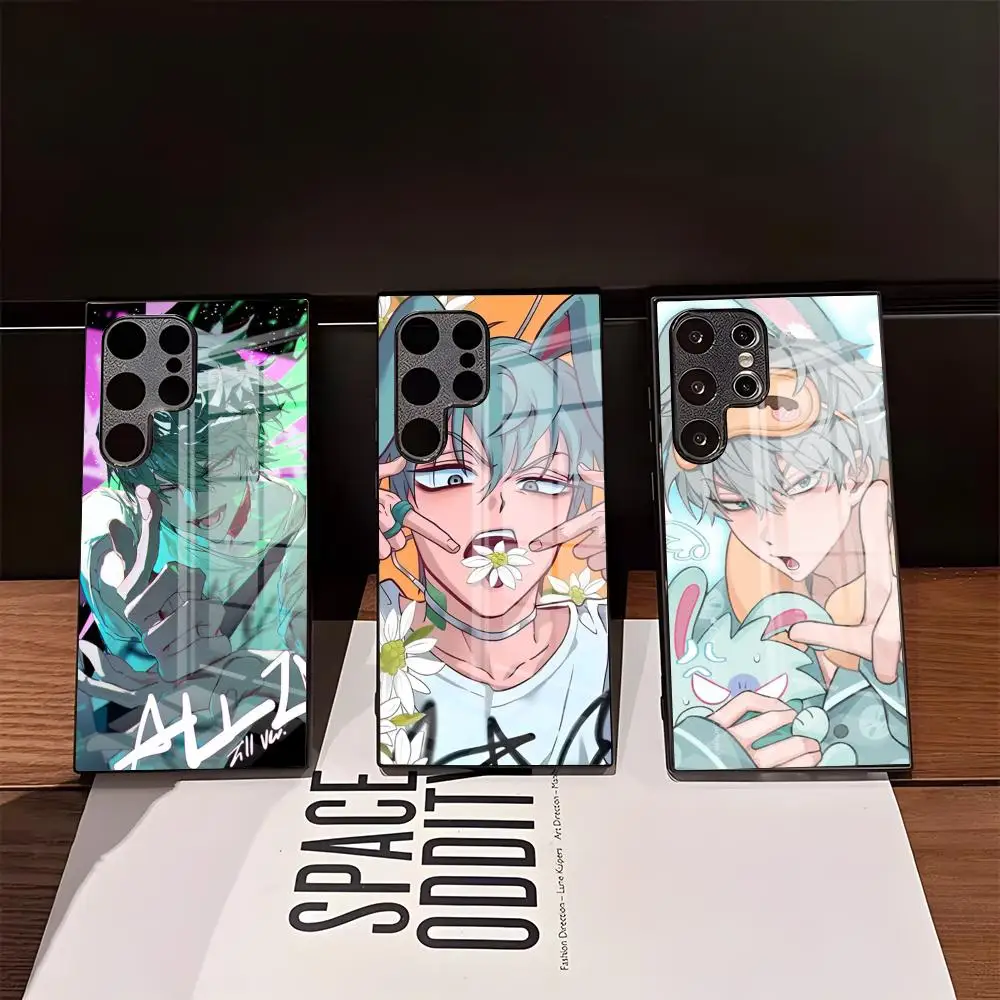 Ivantill Alien Stage Phone Case For Samsung S26 Ultra S25 Edge Ultra S23 S22 S21 Ultra Plus S24 Fe A57 A37 Glass Cover
