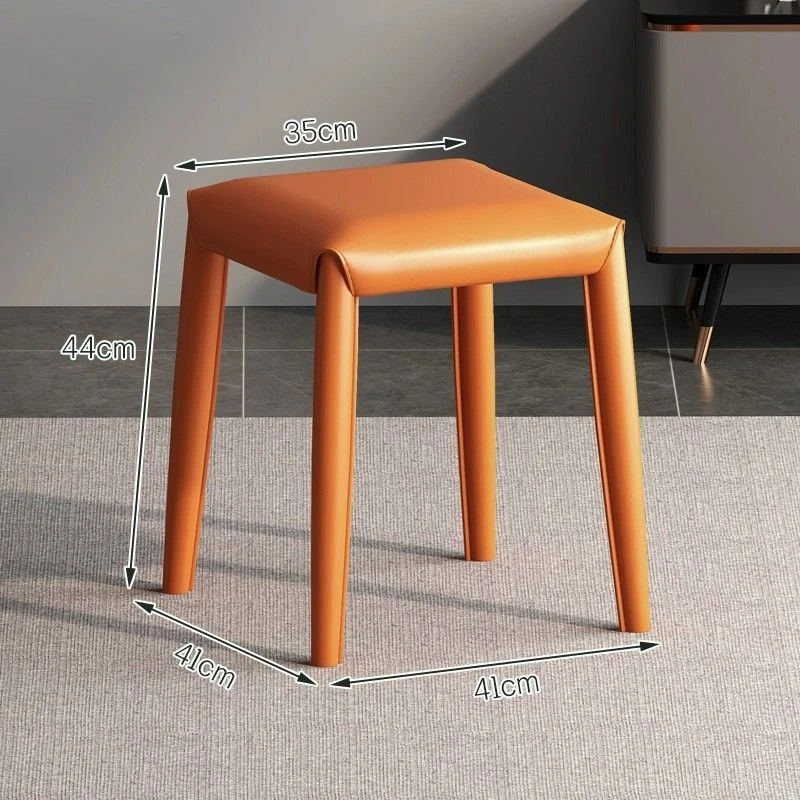 Square Small Dining Table Stool Room Chairs Bench Portable Dining Stool American Kitchen Banco Plegable Portatil Furniture