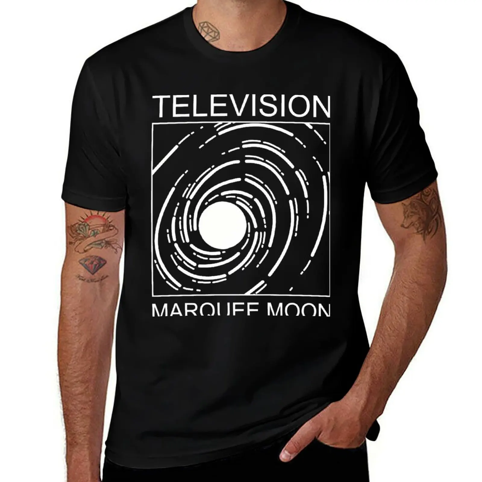

Television Marquee Moon T-Shirt black cotton t-shirt plain for man package funny t shirts man