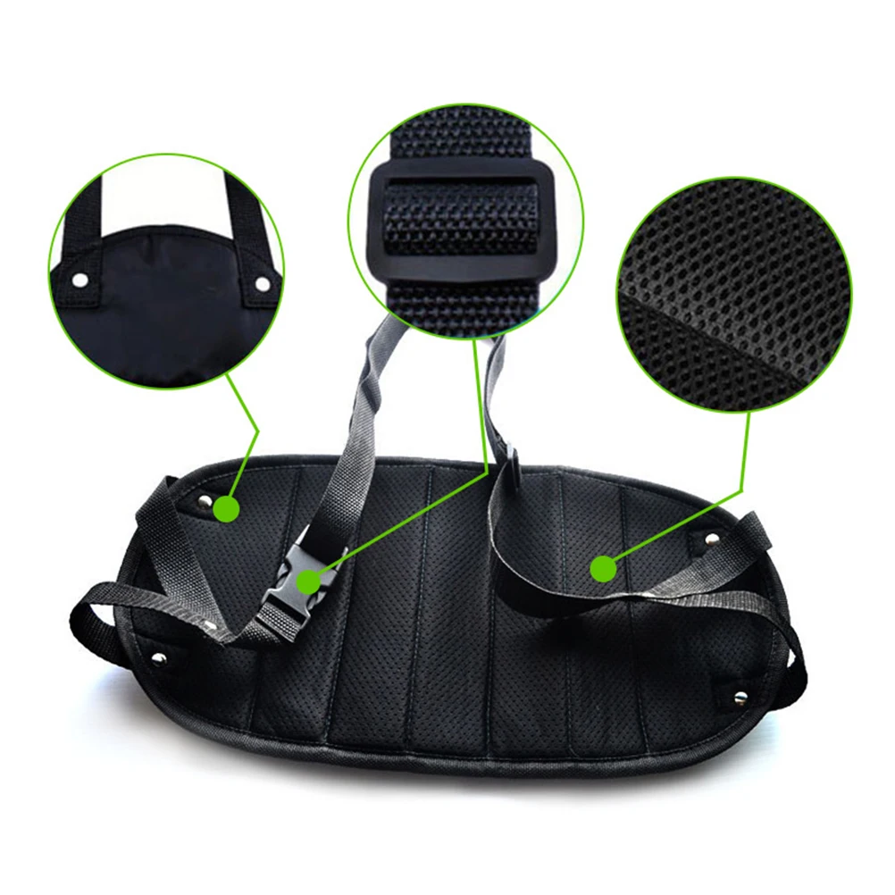 Compact Foot Rest Hammock Canvas Strong Buckle Adjustable Sling Travel Desk Airplane Train Portable Lightweight