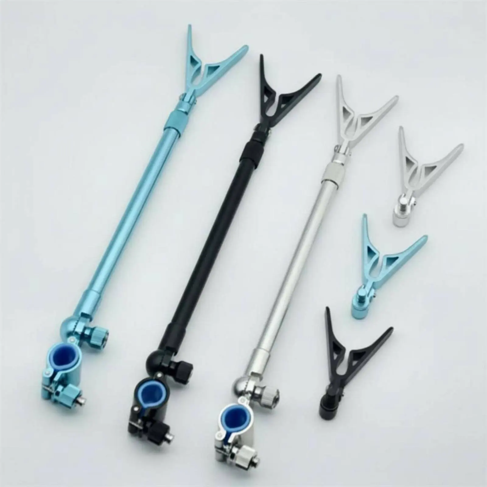 

Telescopic Fishing Rod Holder Lightweight Adjustable Fisher Pole Holder