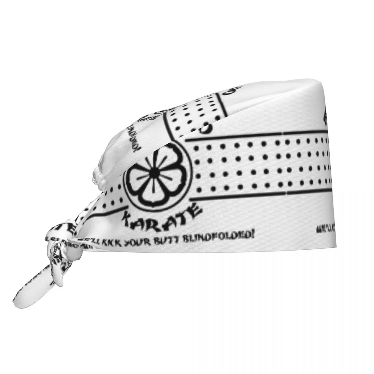 Karate Miyagi LaRusso Lotus Flower Scrub Hat Vintage Nurse Care Surgicals Cap Men Women Health Service Nursing Working Caps Hat