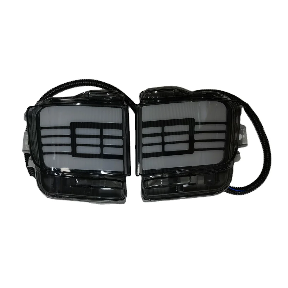 

Car Accessories Rear Bumper Light Fog Lamp for LAND CRUISER 200 Black rear light LC200 2016 2020 Rear bar Fog light FJ200