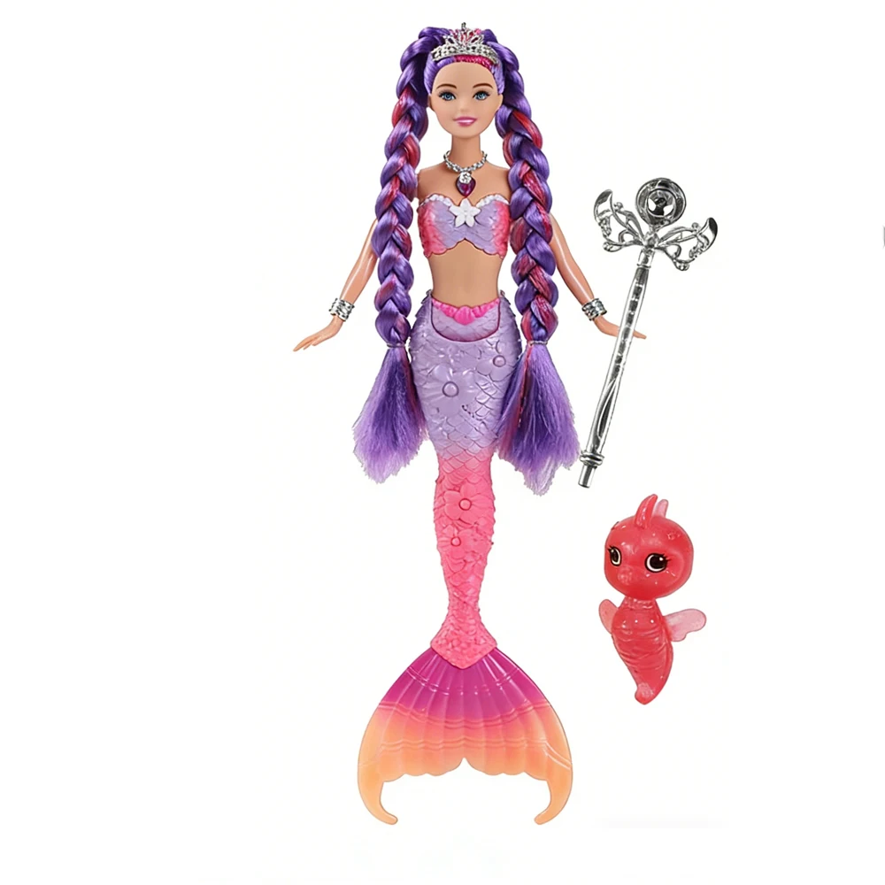 30 cm große, leuchtende, singende Meerjungfrauen-Prinzessin-Puppe, verschiedene Farben, perfektes Festival- und Geburtstagsgeschenk für Mädchen