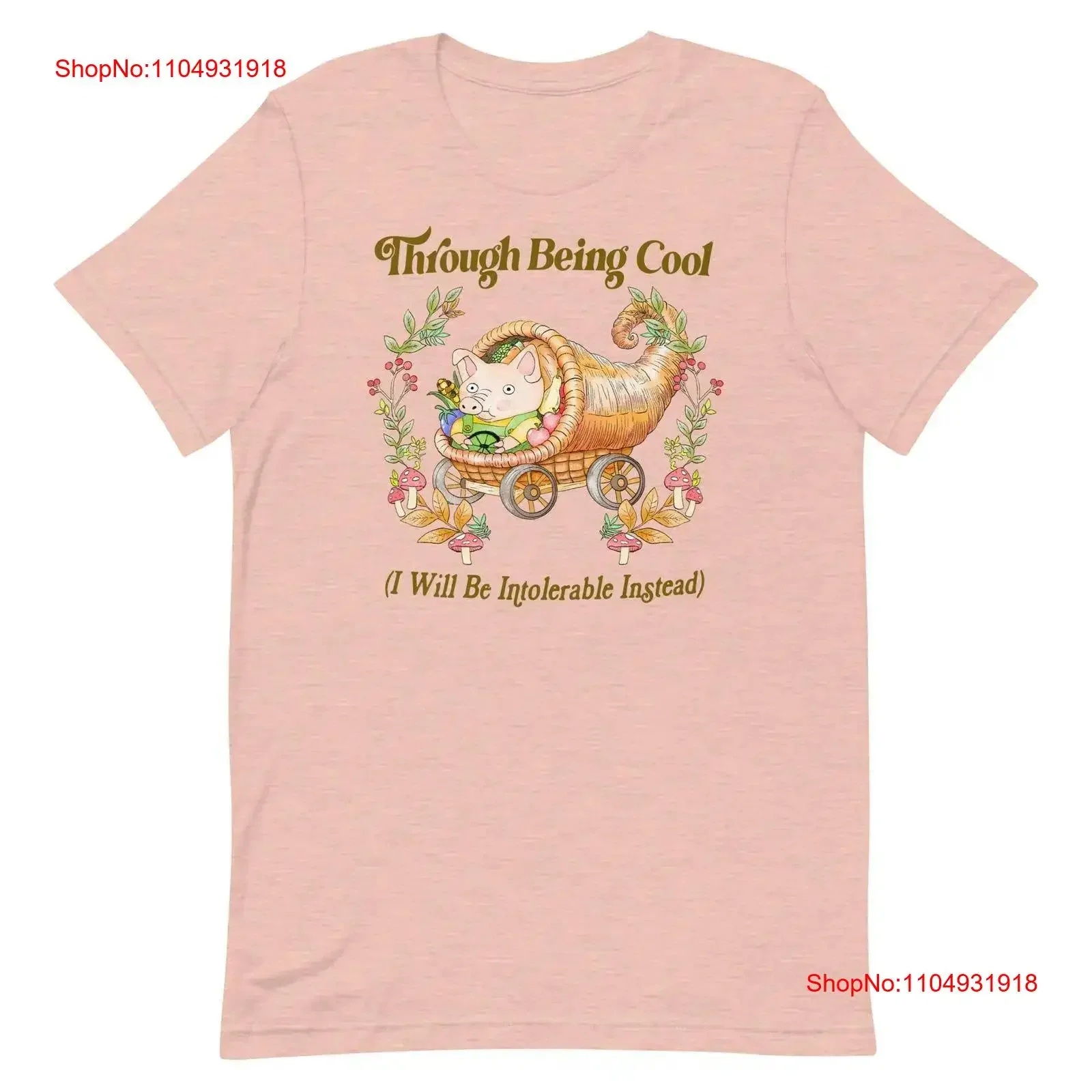 

Футболка Through Being Cool, винтажная стираная модная повседневная дышащая мягкая футболка для повседневной носки с графикой, удобная для мужчин