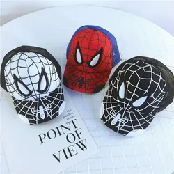 Disney Spiderman Baseball Cap For Boys Girls Baby Baseball Caps Cartoon Mesh Summer Breathable Sun Hat Children Hip Hop Hats