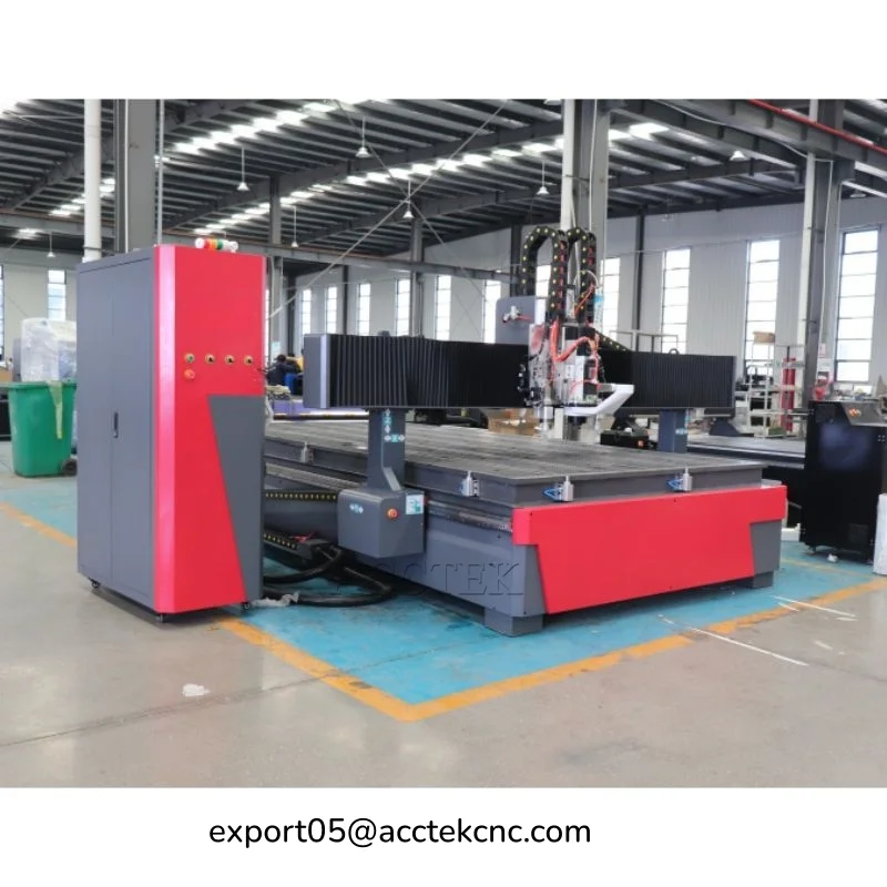 High Precision CNC Router Oscillating Knife Cutter Woodworking Aluminum Milling Machine for Hard and Soft Materials