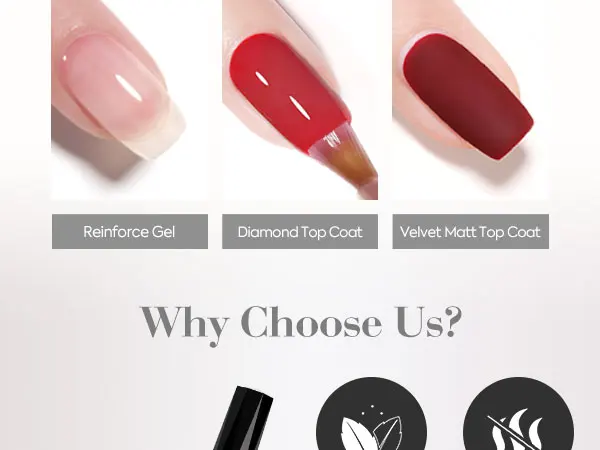 9ml*6 Stück CANNI TPO-FREIES Nagel-Gel-Lack-Set Nude Pink Farbe Soak-Off UV LED Gel Semi-Permanent Langanhaltende Maniküre DIY Gel-Set – Detail 31
