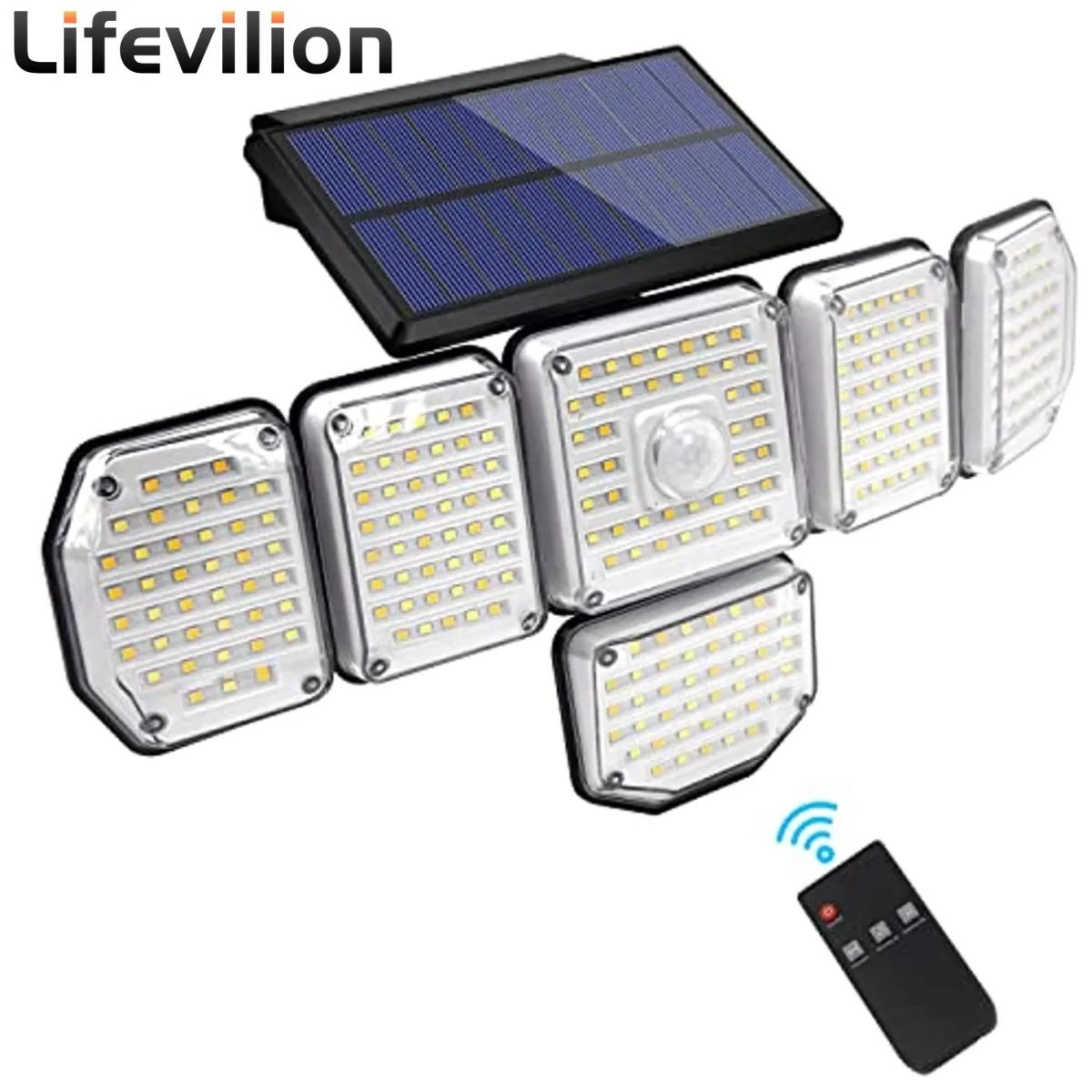 Solar Wall Lamp 256 Led Solar Lights Outdoor IP65 Waterproof Motion Sensor For Garden Decoration