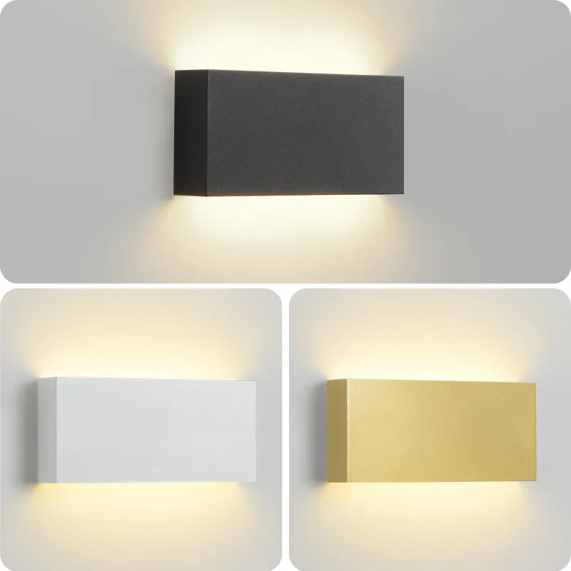 

Modern Simple 8W LED Indoor Wall Lamp Bedroom Living Room Home Lighting Aisle Corridor Decoration Aluminum Wall Light AC85-265V