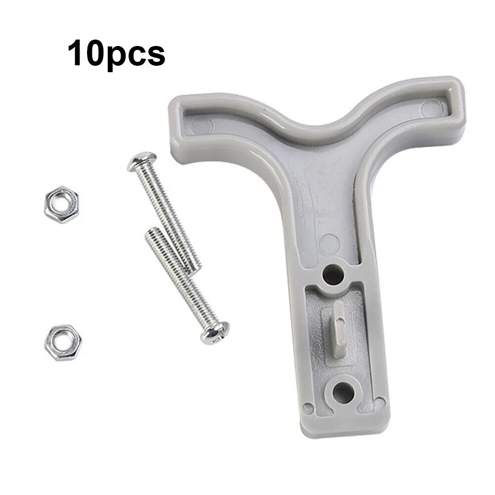 10 Unit T-Handle for Type Connectors 50A 600V PC Shell Silver Plated Copper Terminals Ambient Temp -20C to 105C