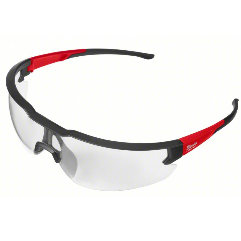 MILWAUKEE 48-73-2000 Clear Safety Glasses Anti Fog Durable Scratch Resistant Lenses Goggles Tool Accessories