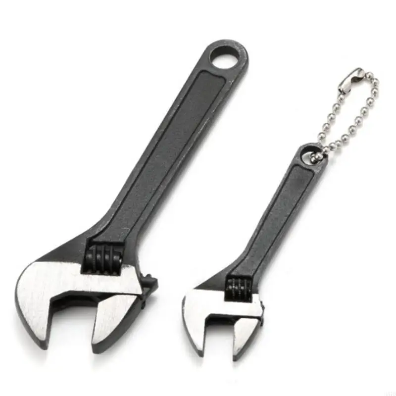 367D Mini Metal Ajuste Ferramenta mão chave 0 a 10 mm aço carbono 2,5 polegadas 2,5 polegadas