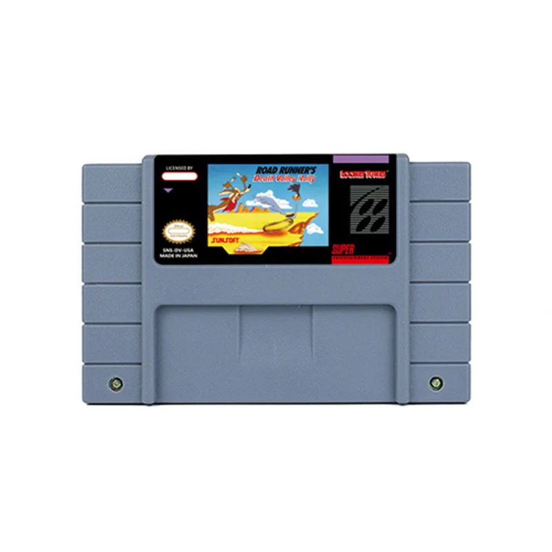 الطريق عداء الموت وادي رالي لعبة عمل ل SNES 16 بت