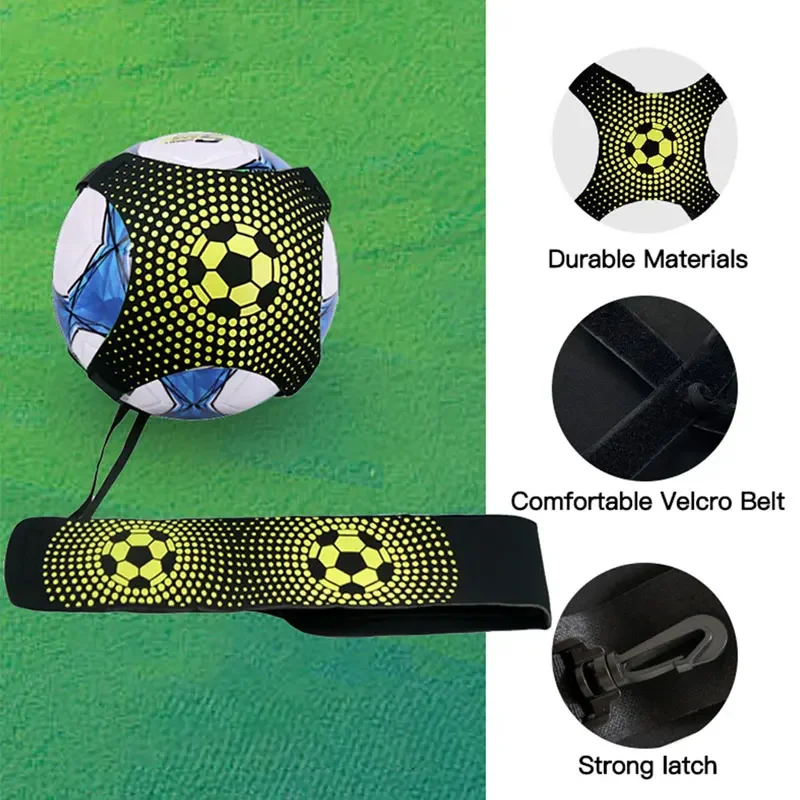 Soccer Trainer Adjustable Practice Belt Agility Training Kids and Adults Solo Soccer Trainer Belt