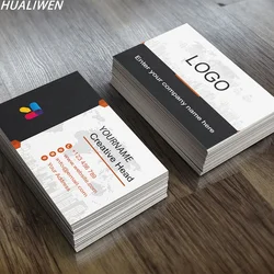 100PCS Cheap Customized Full-color Double-sided Printing Business Card 300GMG Paper