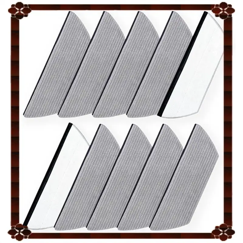 وسادات ممسحة بديلة متوافقة مع التسليم لمدة 24 ساعة قابلة للغسل وقابلة لإعادة الاستخدام 10 عبوات لسمك القرش RV2820YE RV2820ZE RV2800AE RV2800S AV2800ZE