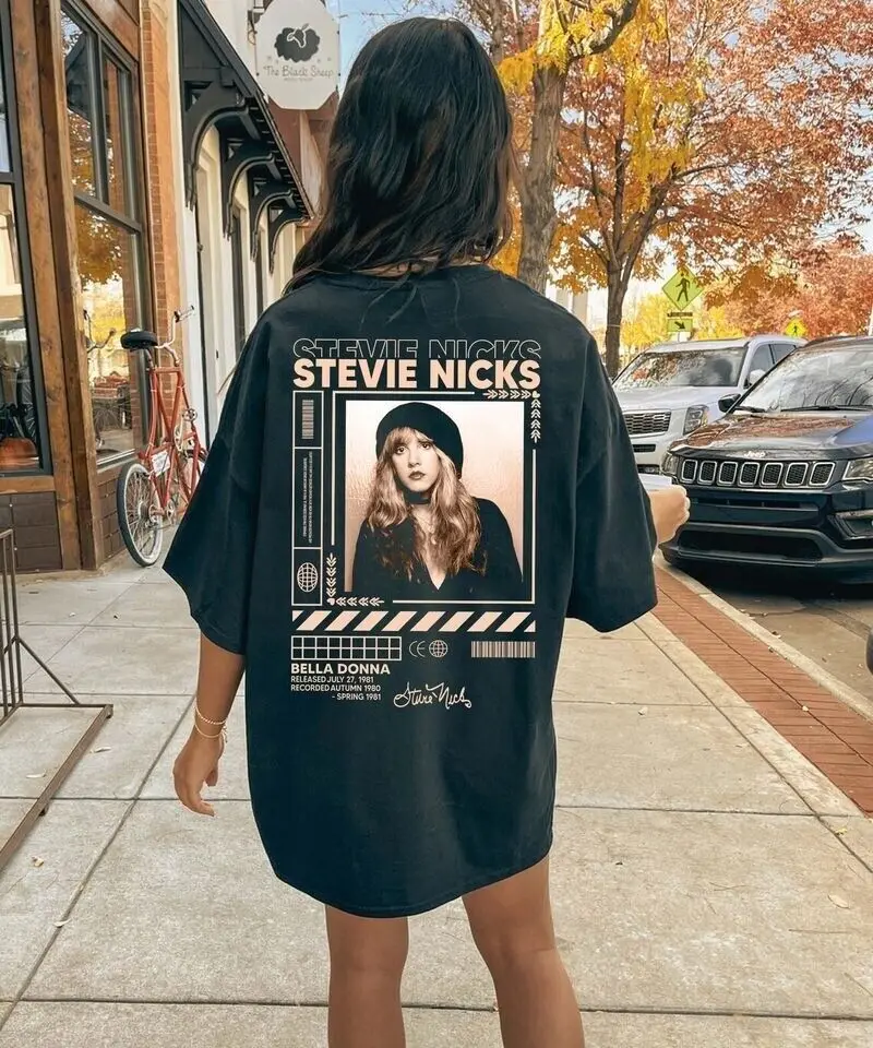 Stevie Nicks T-Shirt, Stevie Nicks Concert T-Shirt, Stevie Nicks vintage Tour