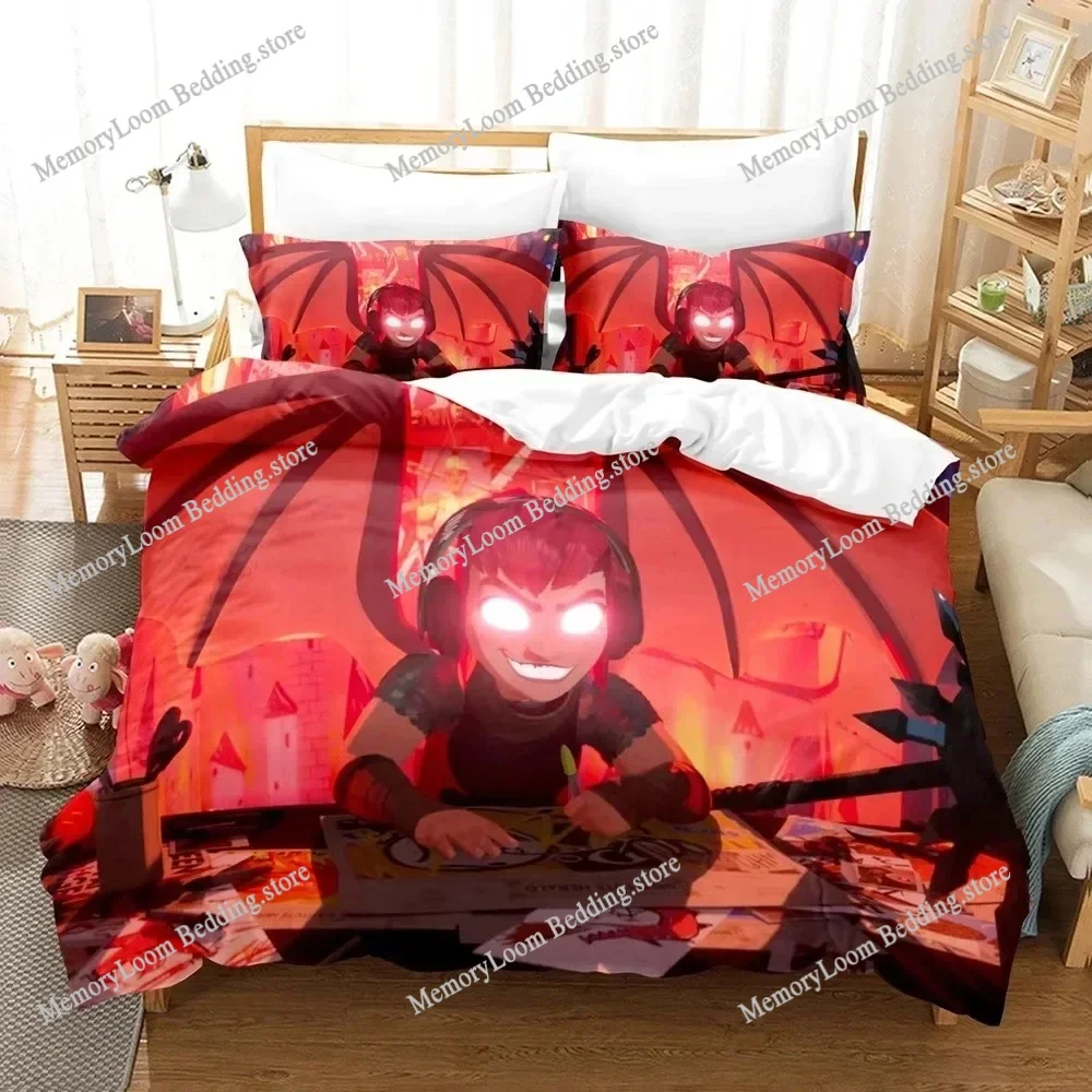 

Movie Poster Cool The Nimona Bedding Set Single/Full/Queen Size 3D Print Duvet Cover Bedroom Decor Soft Set Home Textileextile