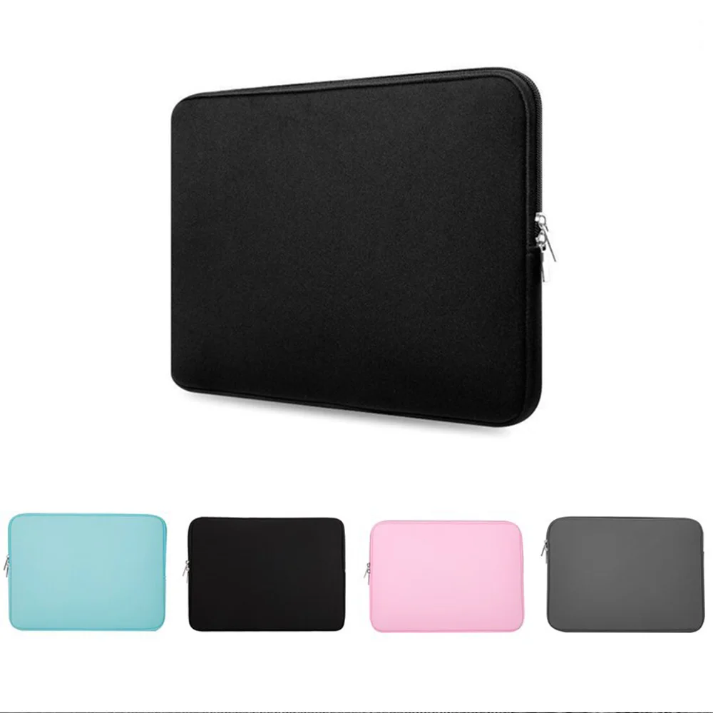 

11" 12" 13" 14" 15.6" Soft Laptop Bag Notebook Case Tablet Sleeve Cover Bag For Macbook 14 Inch For Xiaomi For Huawei HP Dell