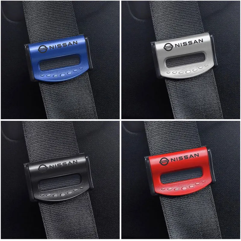 Adjustable Car Seat Belt Limiter Durable Easy To Install Car Accessories For Nissan murano Navara Qashqai x-trail Patrol NV200