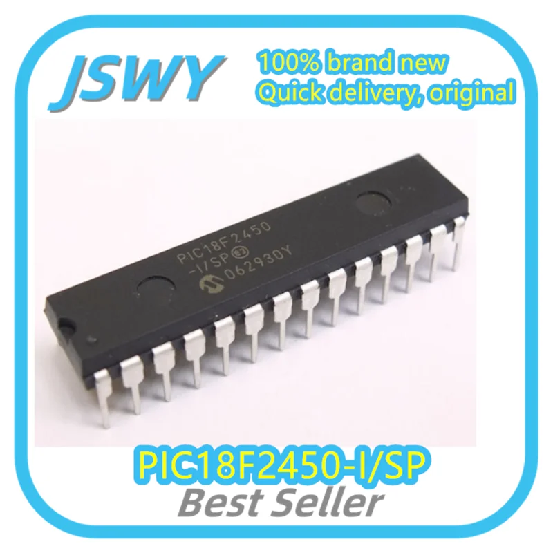 

(1/10pcs) PIC18F2450-I/SP PIC18F2450 DIP28 Integrated Circuit IC Brand New Genuine Electronics