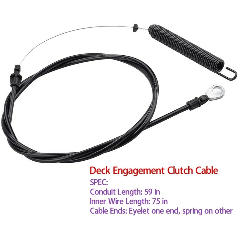 532435111 Deck Engagement Clutch Cable For Craftsman Riding Mower For Husqvarna Lawn Mowers Replace 435111 197257 408714 Parts