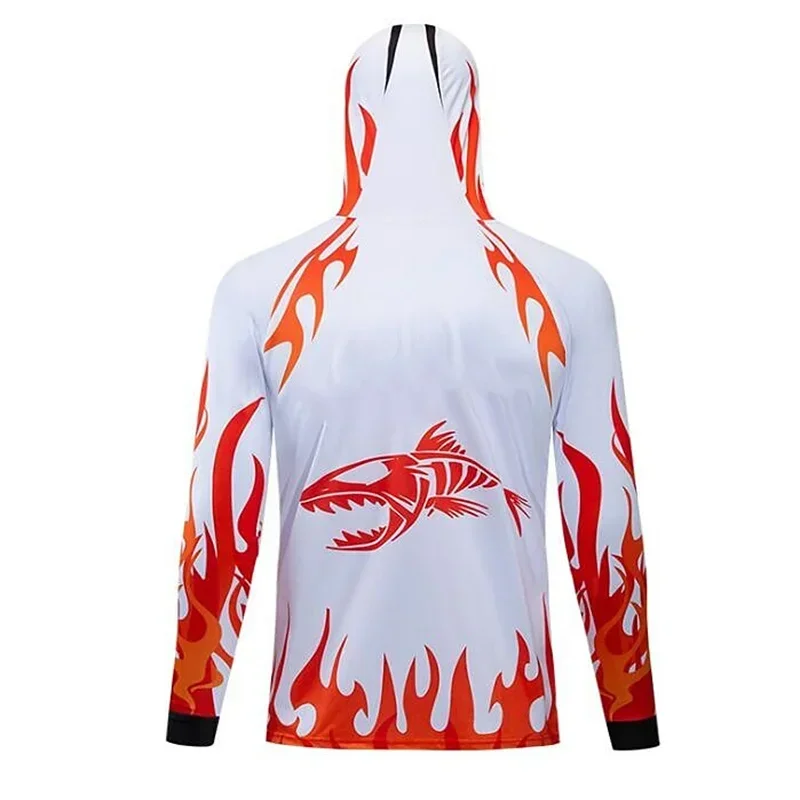 Heißer Verkauf Männer Angeln Jersey Professionelle Atmungsaktiv Schnell Trocknend Angeln Hoodie Anti-Uv Outdoor Männer Kleidung Angeln Mantel