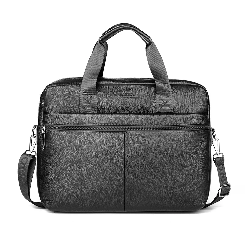 Sacos masculinos bolsas bolsas de ombro crossbody primeira camada pastas de couro masculino sacos de documentos computador negócios lazer