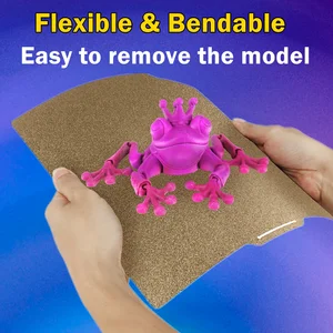 磁気PEIパウダーシート235/250/310/350/220mm両面スプリングスチールシートテクスチャー3 CR10 P1P SW-X1ビルドプレート 10ベストセールスPEIベッド-4