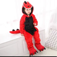 Dinosaur  Anime Cosplay Costumes Boys Girls Jumpsuit Adults Hooded Pajamas Kids Kigurumi Unicorn Cartoon Onesies For Christmas - Image 5