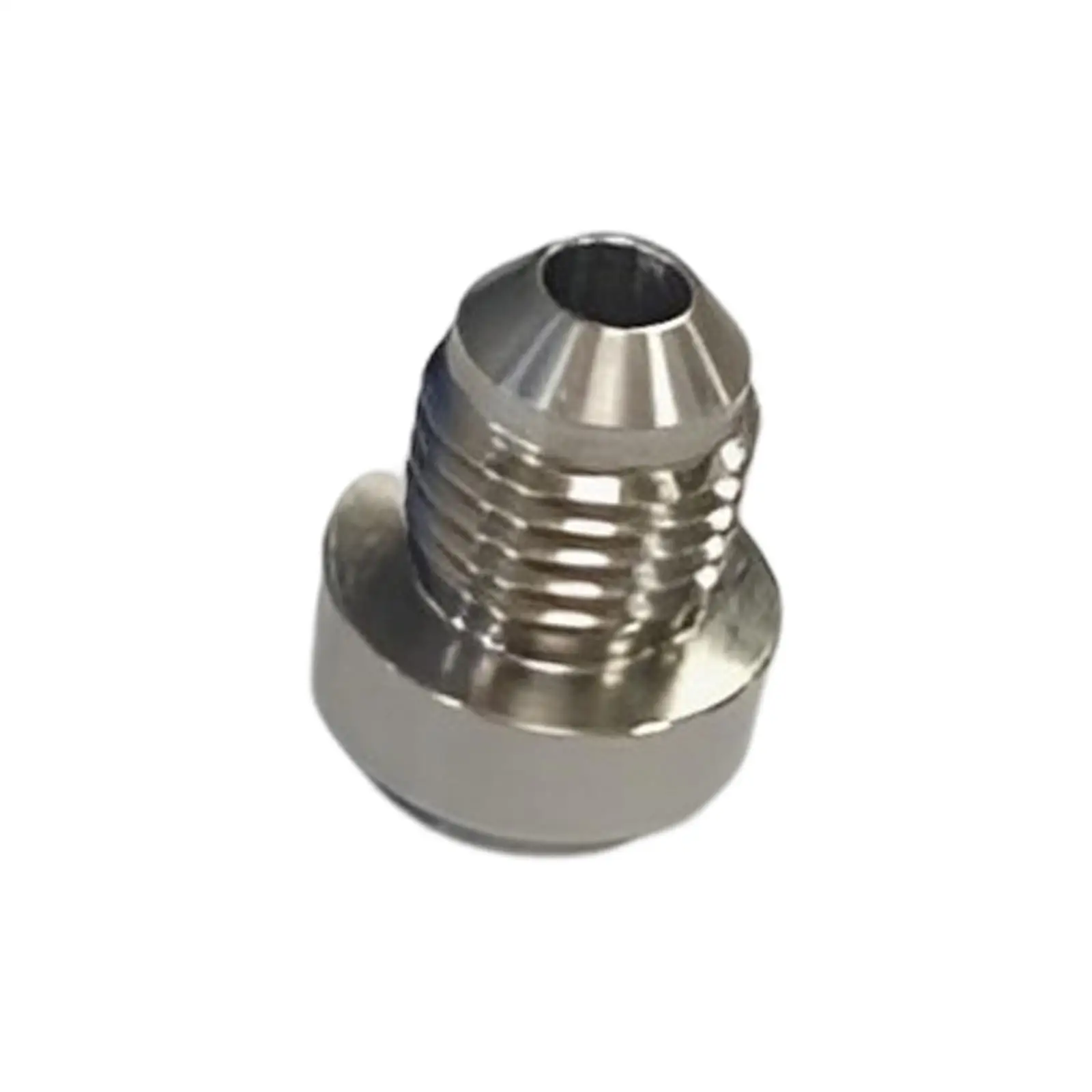 

6xMale Billet Accessory Easy Installation Stainless Steel Male Weld on Fitting