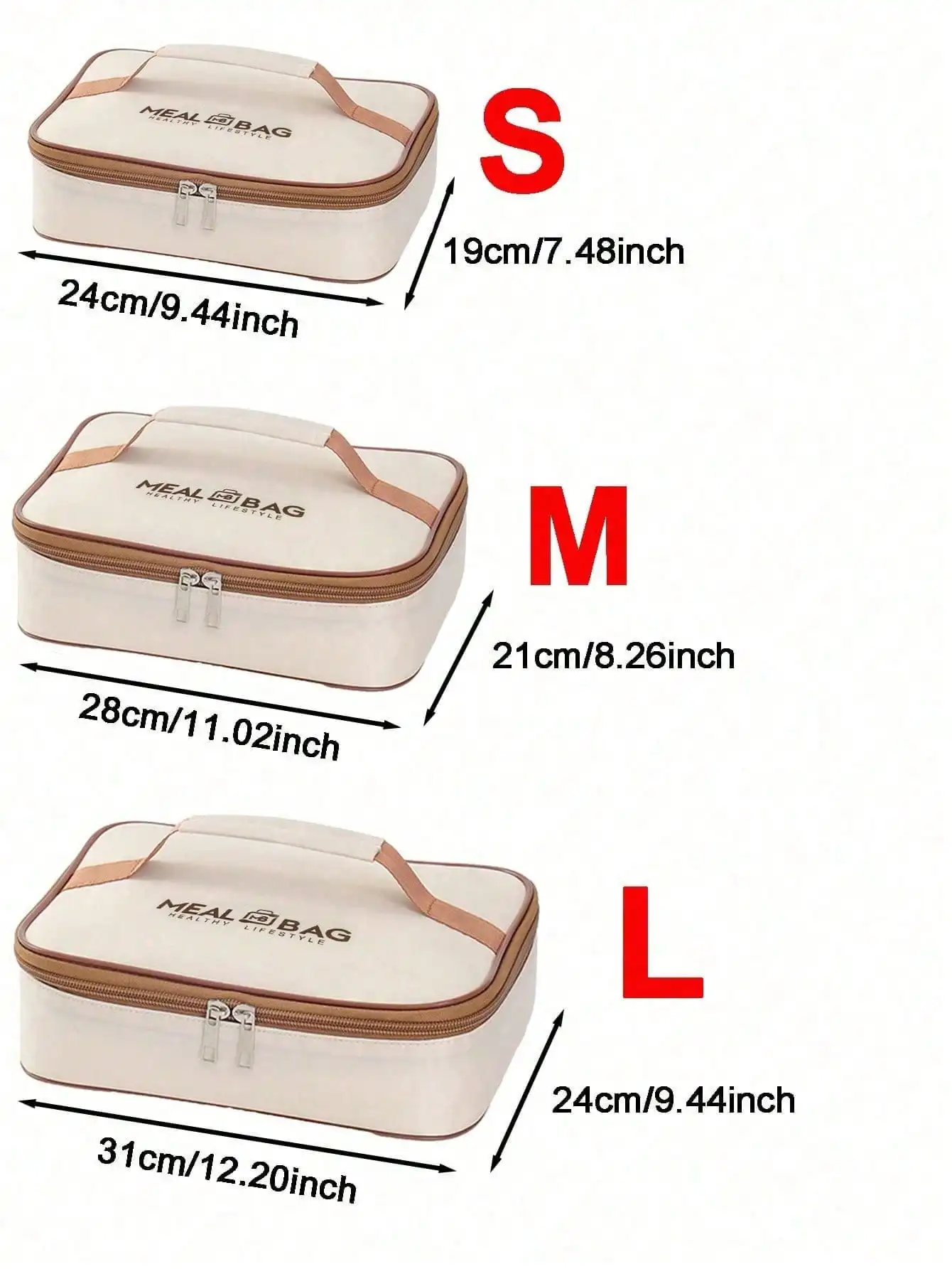 1 حقيبة صندوق الغداء، حقيبة حمل، حقيبة غداء خاصة للطلاب، حقيبة غداء لعمال المكاتب، حقيبة وجبة محمولة ذات سعة كبيرة، حقيبة معزولة #6