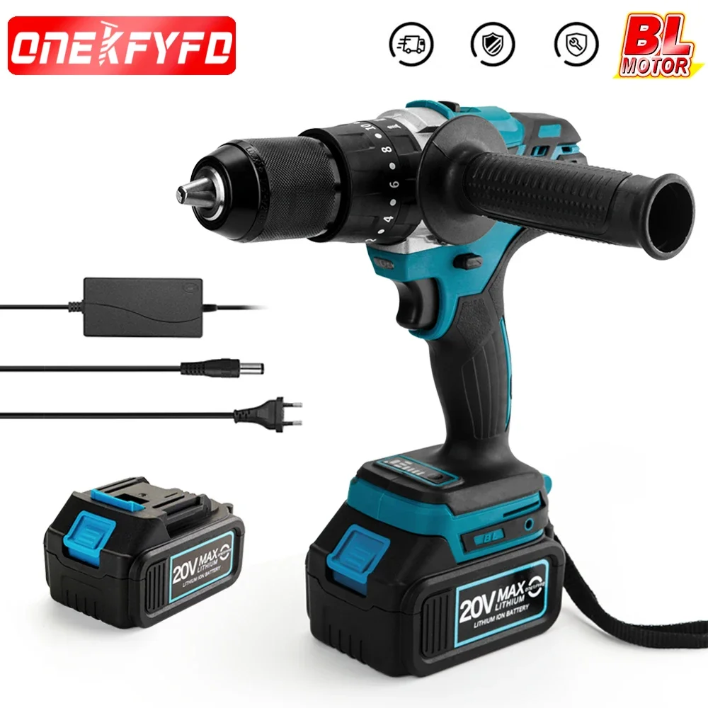 

13mm Brushless Hand Impact Cordless Drill Electric Screwdriver Drill for Ice Screws Fishing Tool For Makita 18V Lithium Battery