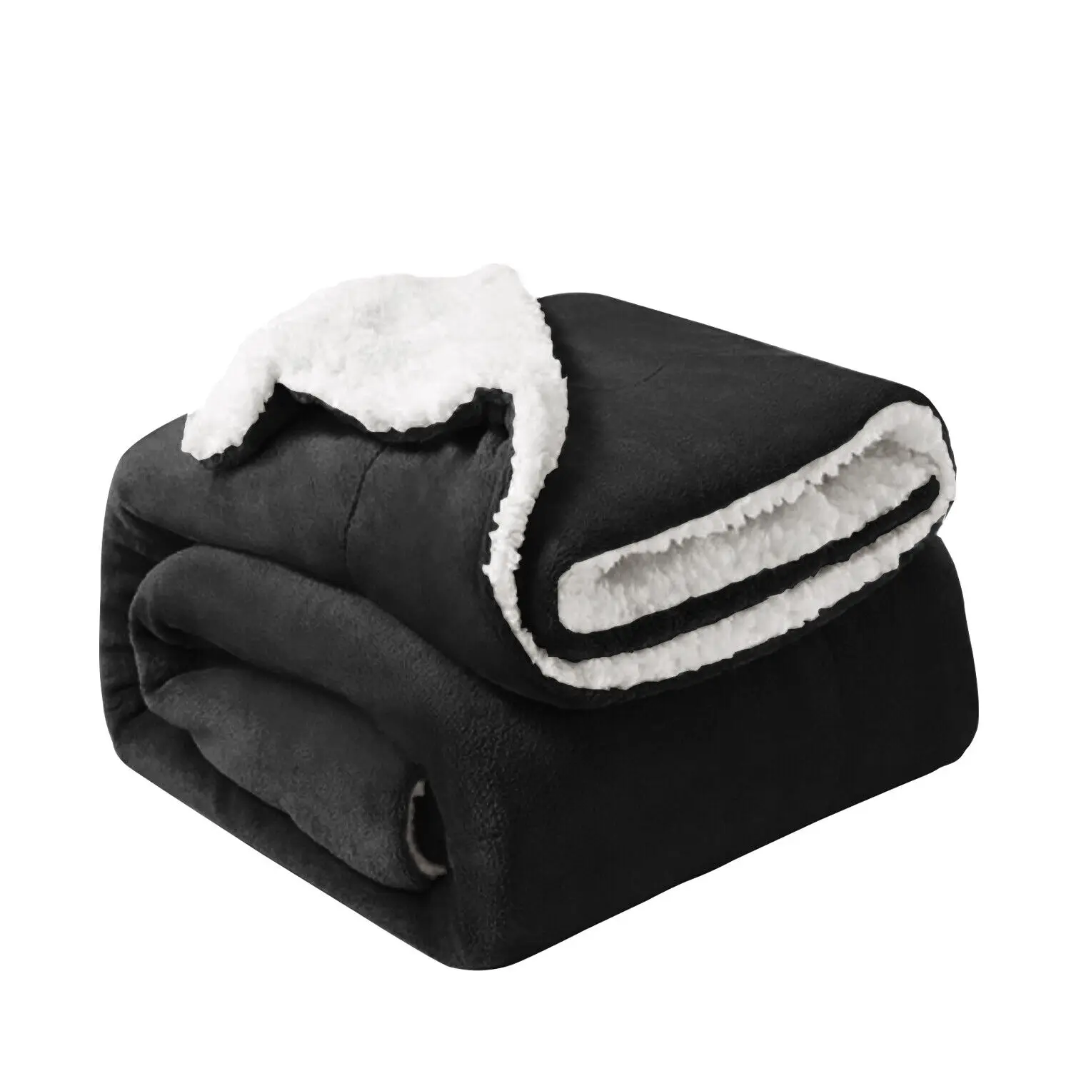 

Sherpa Fleece Throw Blanket for Couch Thick and Warm Blanket for Winter Soft and Fuzzy Throw Blanket for Sofa Fall Throw Blanket