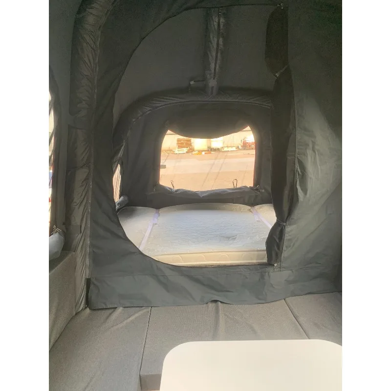 ระบบครัวแบบเลื่อนได้ตกแต่งสวยงาม อลูมิเนียมสำหรับคาราวาน รถบ้านออฟโรด เต็นท์ลมสำหรับเดินทาง