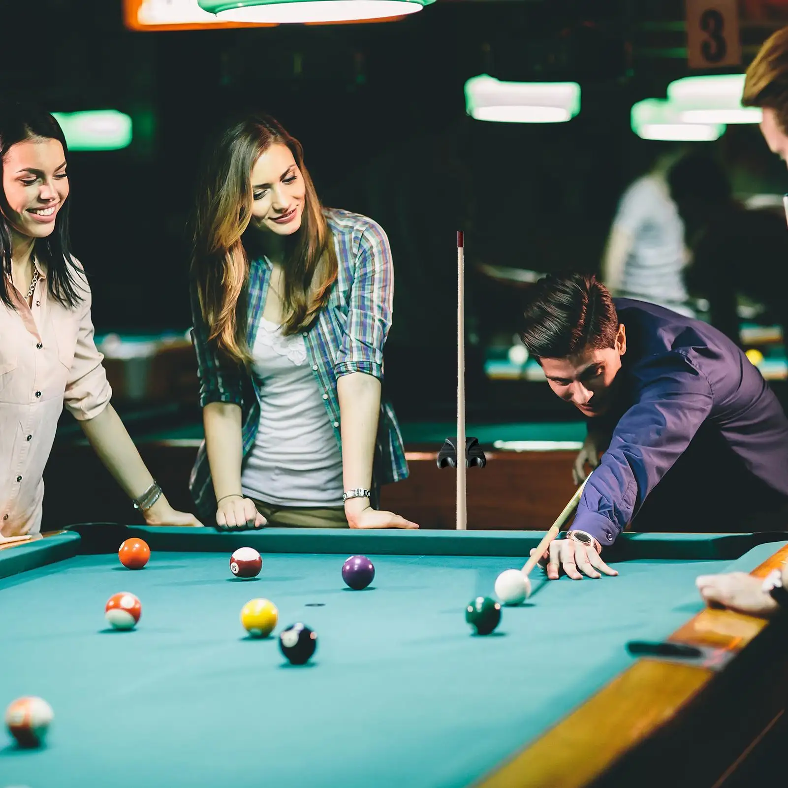 

Портативная утяжеленная подставка для кия для бильярда, нескользящая, для стола, стула, рабочего стола, для использования в помещении, в клубе, дома, для игр