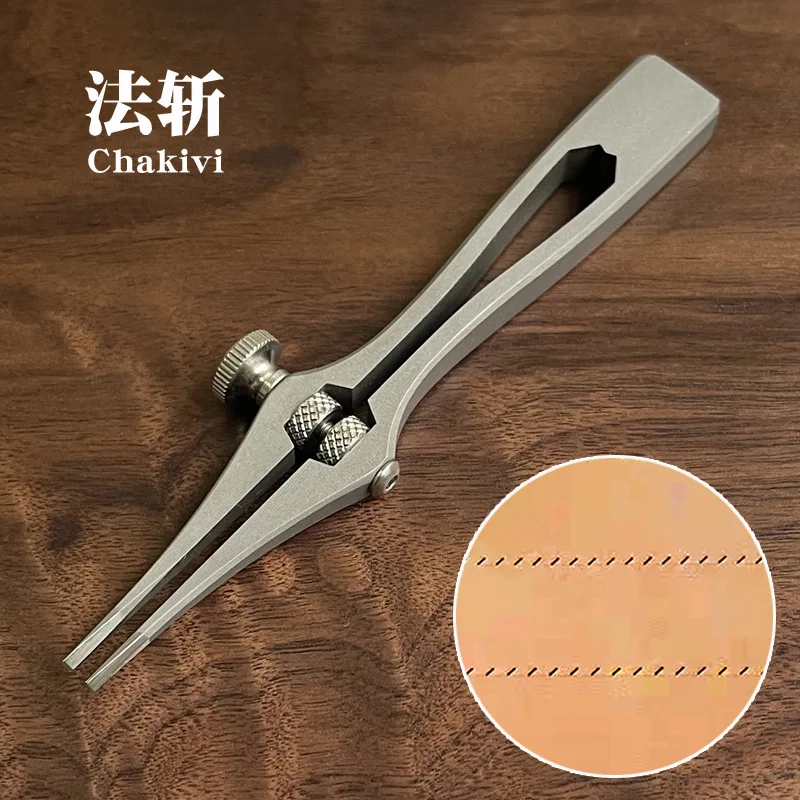 Handmade DIY Leather Chopping Tool: Adjustable 1 - 6mm Hexagonal Chop, High - Carbon High - Chromium Stainless Steel