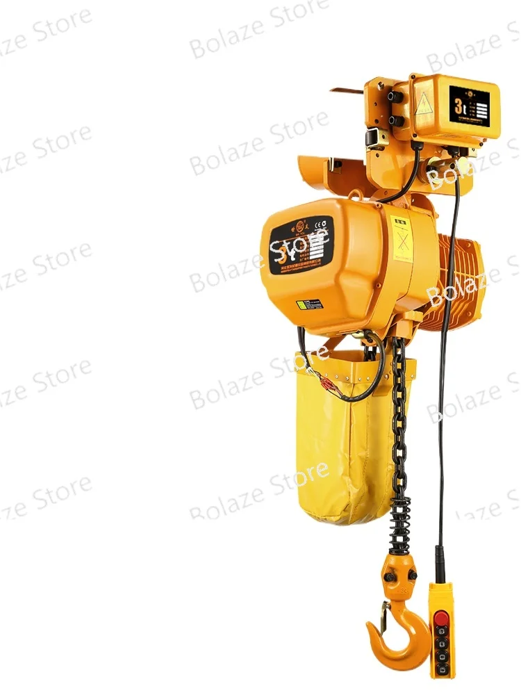 Ring Chain Electric Hoist 1 Ton 2 Tons 0.5-3-5-10 Tons T Hanging Chain Crane Crane 380v Anti-explosion