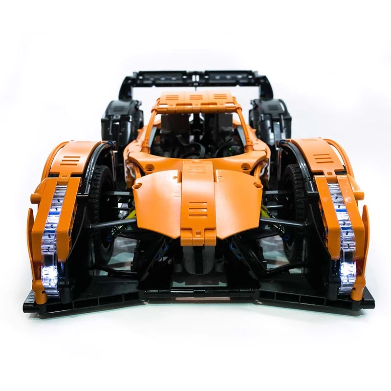 MOC-40950 Speed Champion Cool Racing Model Boy Puzzle Combination Small Particle Sports Car Brick Building Block Toy Gift Set