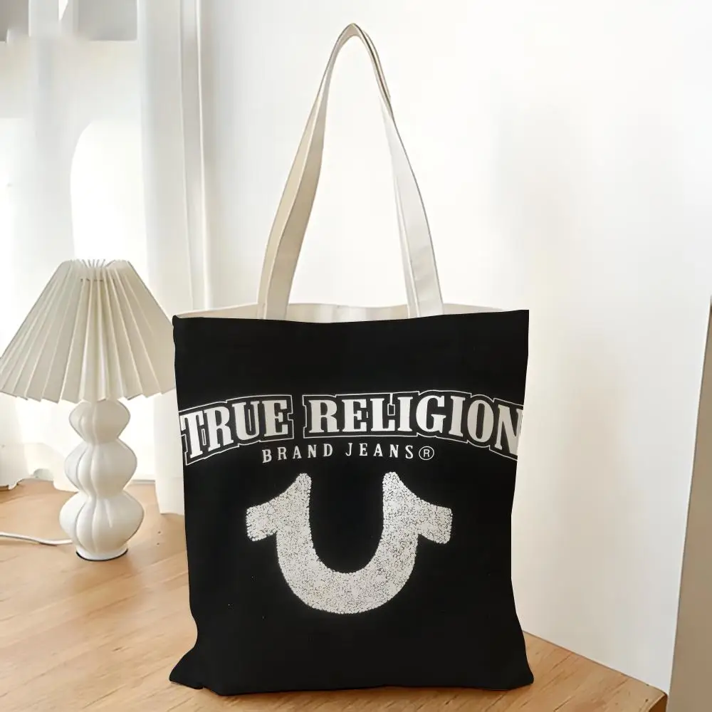 Trendige Denim Religion Aufbewahrungstaschen Canvas-Tragetasche - Festliche Große Handtasche für Picknick, Reisen und Einkaufen – Detail 8