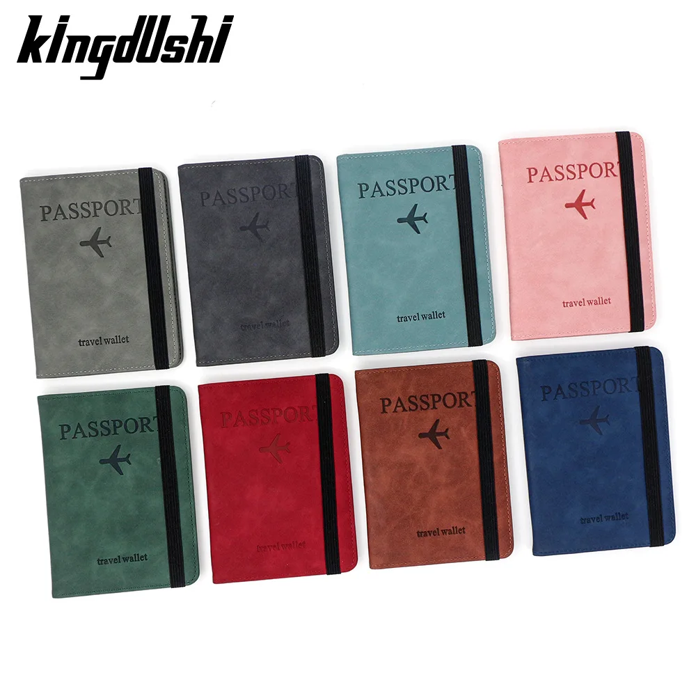 Новый RFID женский чехол для паспорта ID и SIM-карты, сумки высокого качества, кошельки унисекс, простые зажимы для кредитных карт, мужской кошелек для паспортов